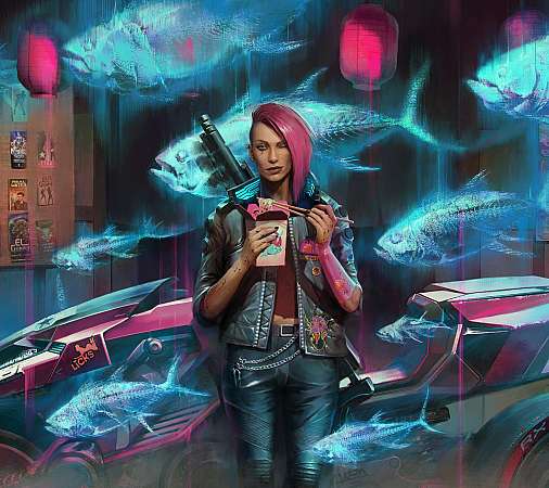 Cyberpunk 2077 Mobile Horizontal wallpaper or background