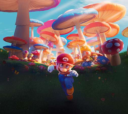 The Super Mario Bros. Movie Mobile Horizontal wallpaper or background