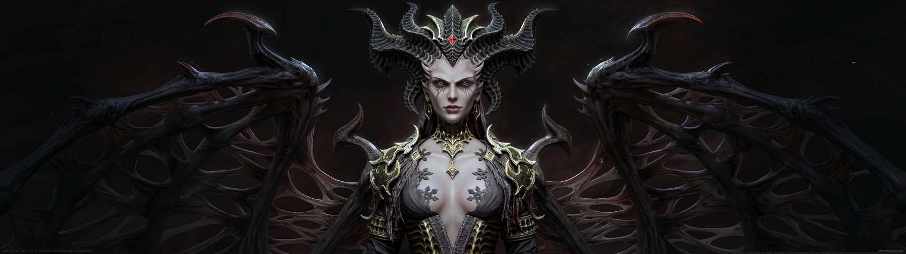 Diablo 4 fan art superwide wallpaper or background 06