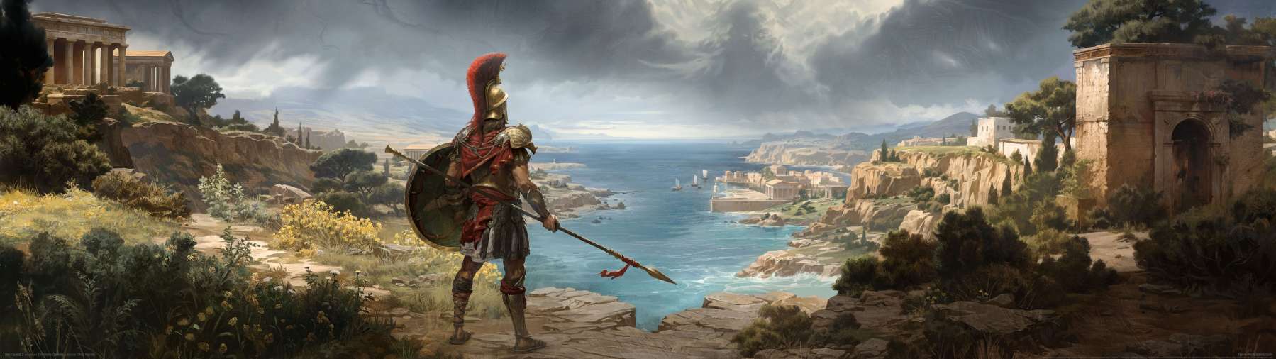 Titan Quest 2 superwide wallpaper or background 01