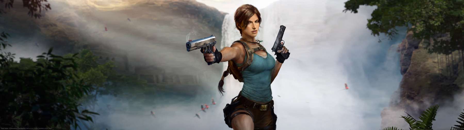 Tomb Raider I-III Remastered Starring Lara Croft superwide wallpaper or background 02