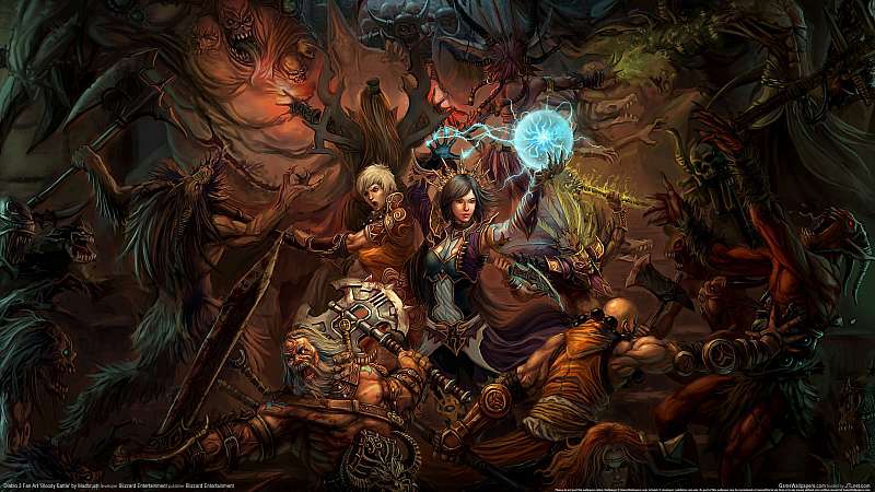 Diablo 3 Fan Art wallpaper or background