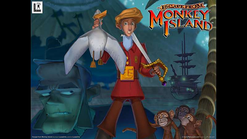 Escape from Monkey Island wallpaper or background