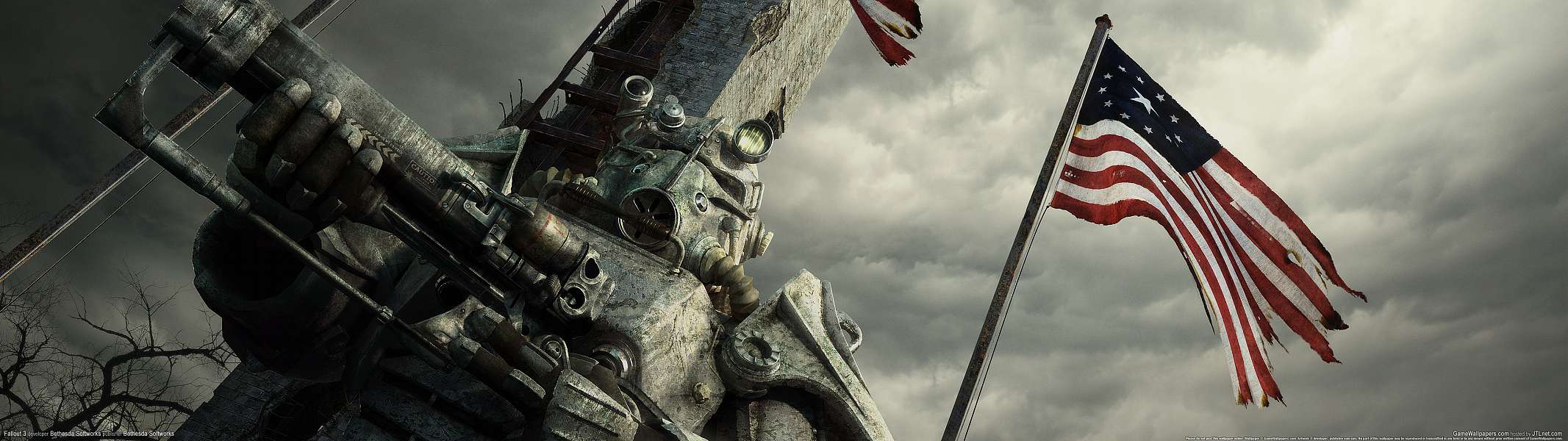 Fallout 3 dual screen wallpaper or background