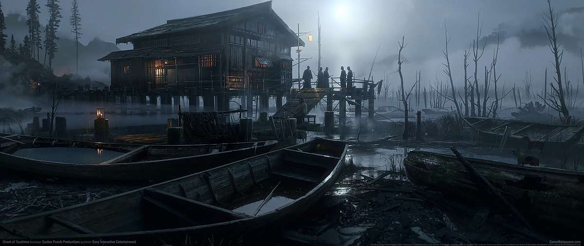Ghost of Tsushima ultrawide wallpaper or background 03