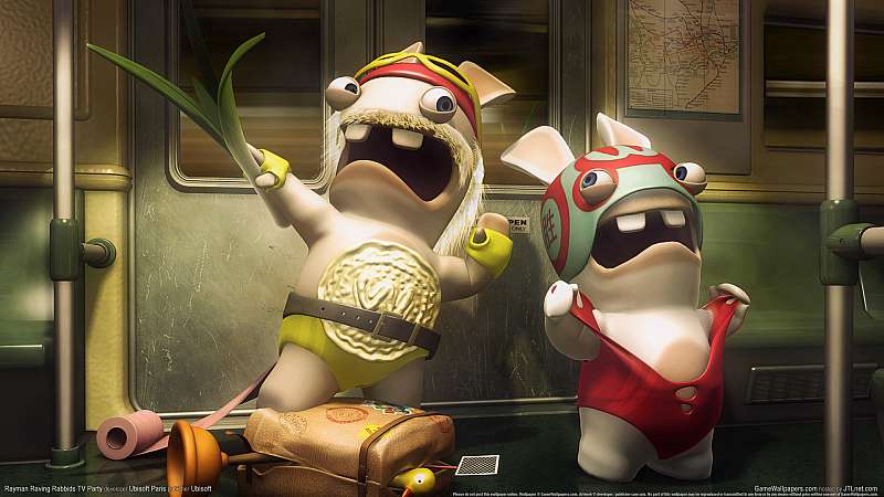 Rayman Raving Rabbids TV Party wallpaper or background