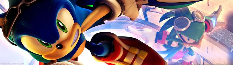 Sonic Riders: Zero Gravity dual screen wallpaper or background