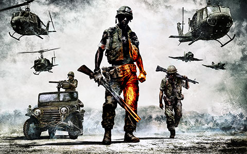 battlefield wallpaper. Battlefield: Bad Company 2