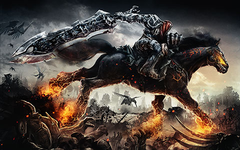 wallpaper darksiders. Darksiders: Wrath of War