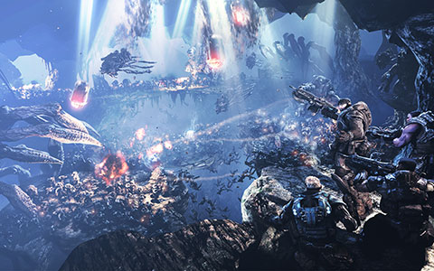 gears of war 2 wallpapers. Gears of War 2 wallpapers