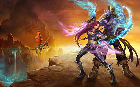 leagues of legends wallpaper. League of Legends wallpapers