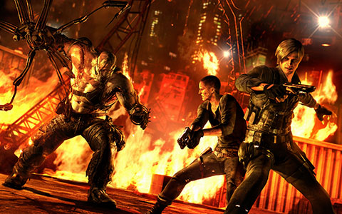 Game Wallpapers on Resident Evil 6 Wallpapers Gamewallpapers Com