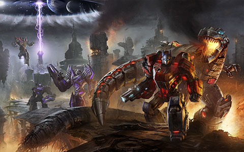 Fall on Transformers  Fall Of Cybertron Wallpapers   Gamewallpapers Com