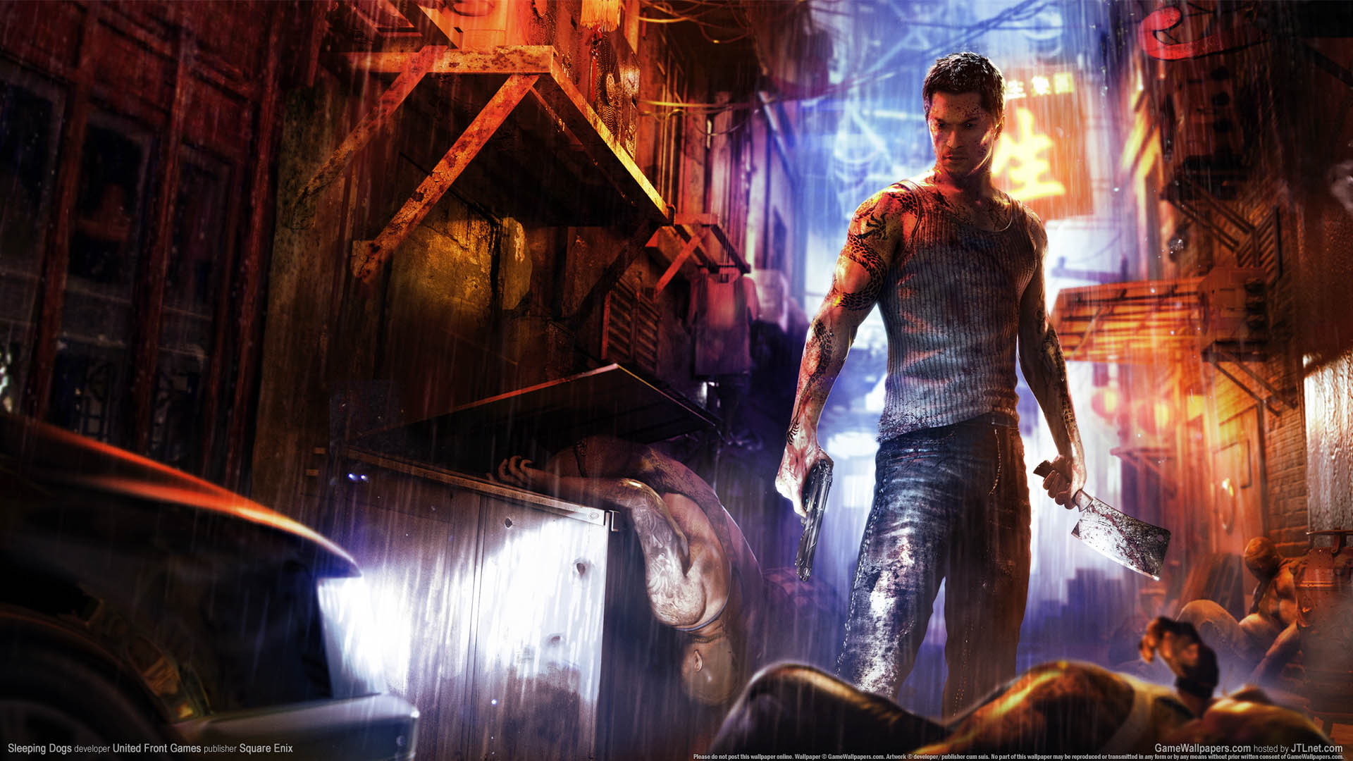 720p sleeping dogs wallpapers