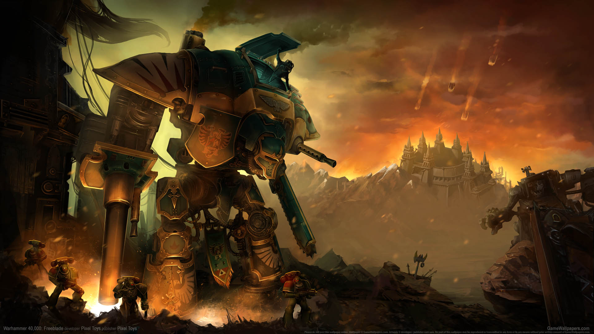 Warhammer 40.000: Freeblade wallpaper 01 1920x1080