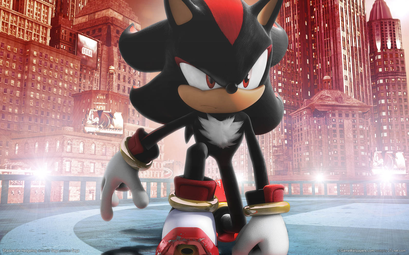 Wallpaper shadow the hedgehog