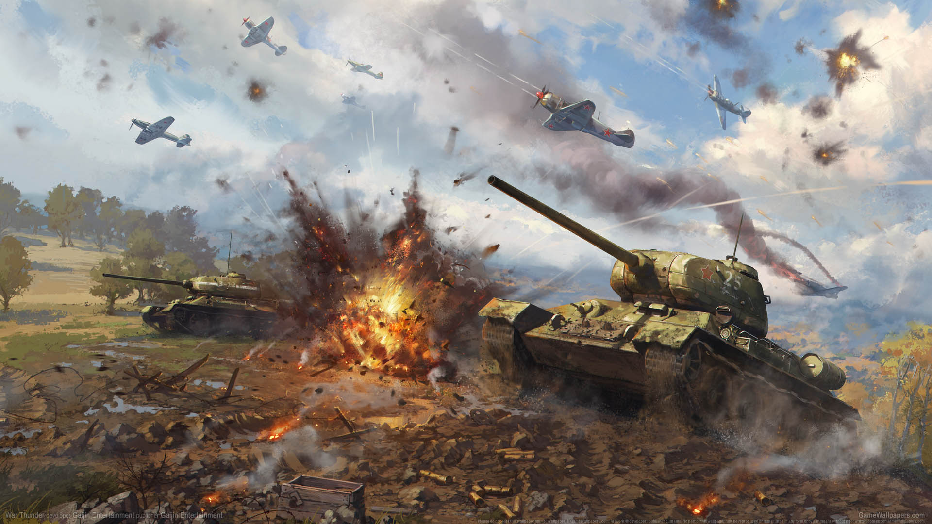 War Thunder Wallpaper 03 19x1080