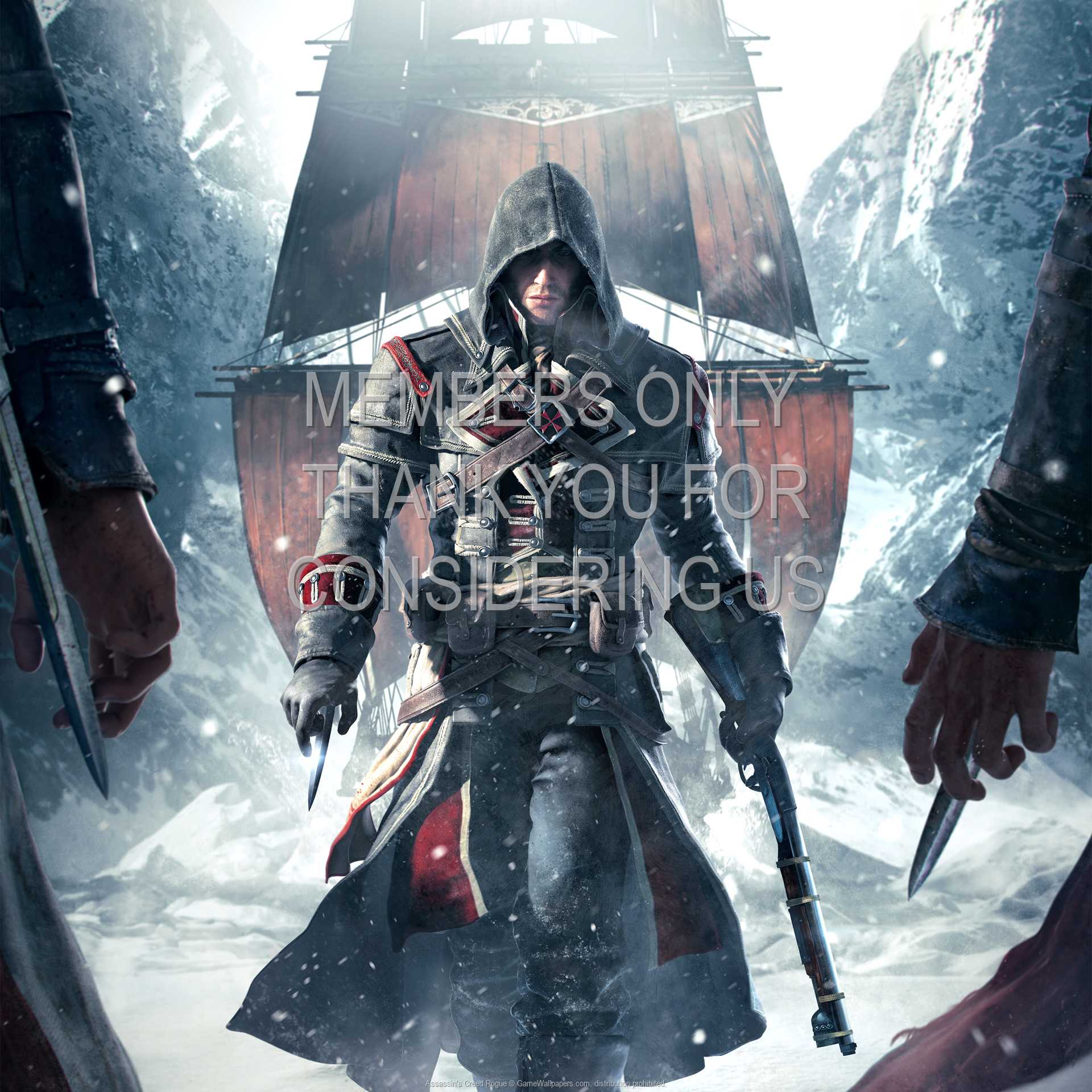 Assassin's Creed: Rogue 1080p Horizontal Mobiele achtergrond 01