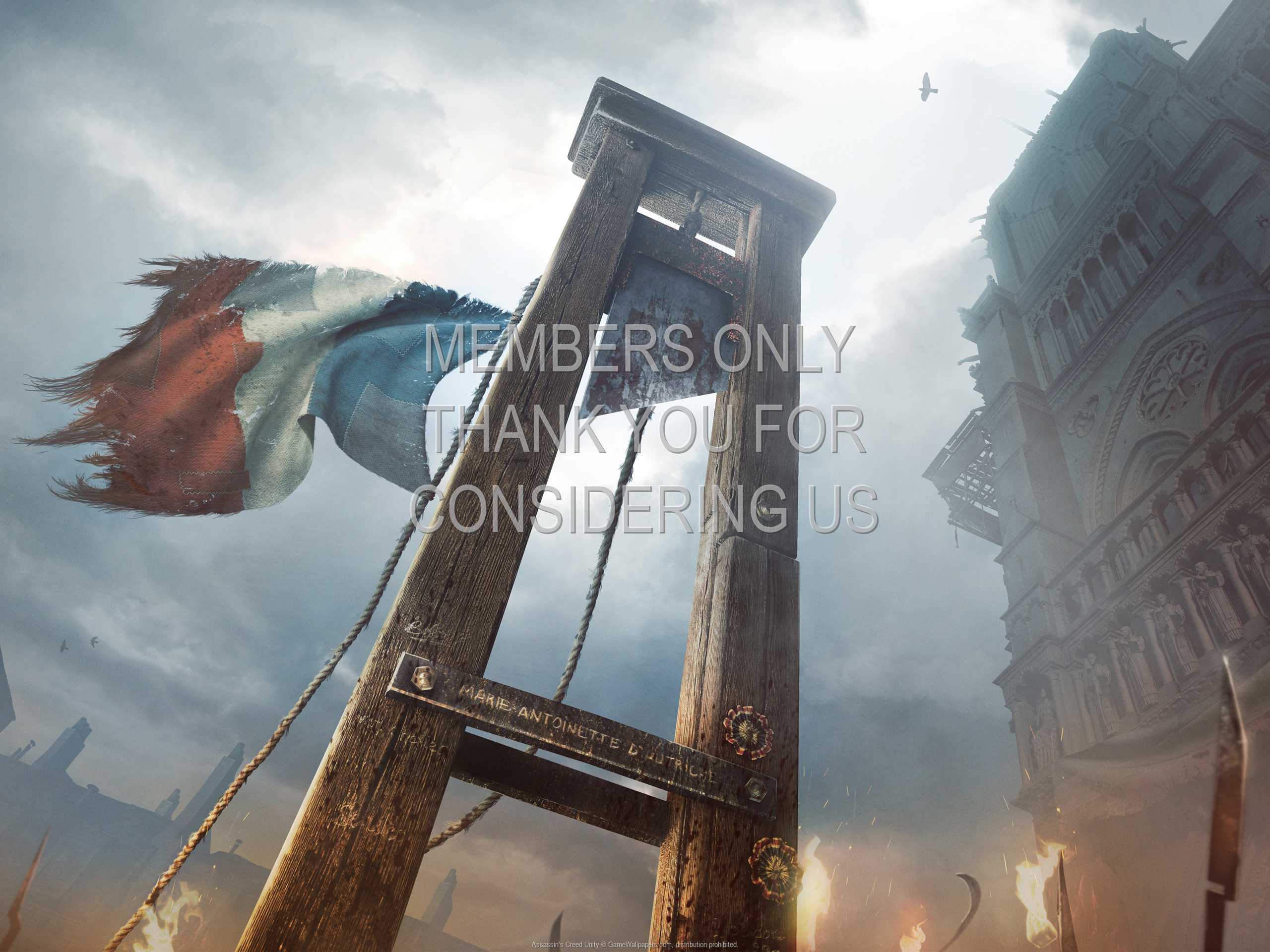 Assassin's Creed: Unity 1080p Horizontal Mvil fondo de escritorio 01
