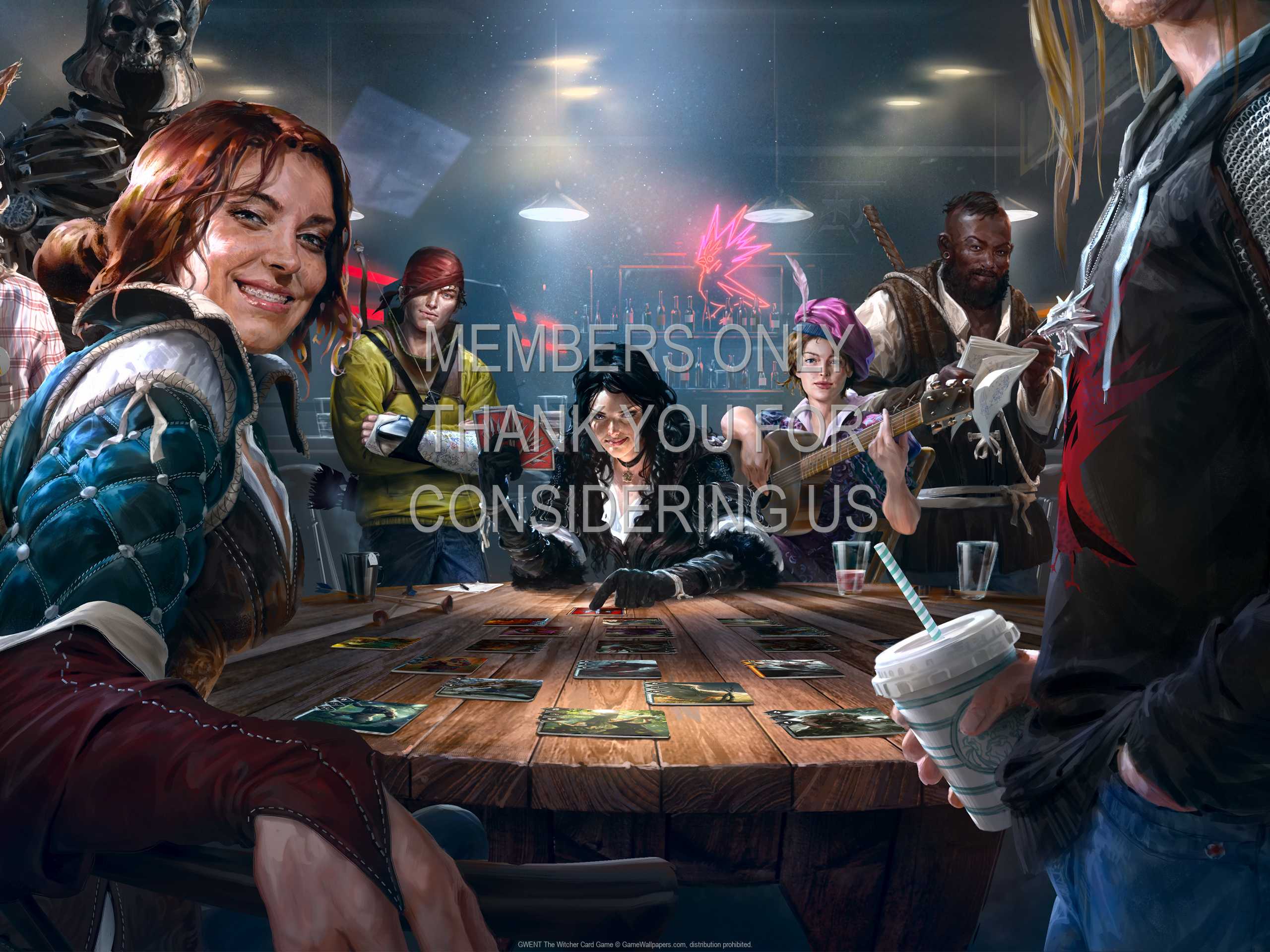 GWENT: The Witcher Card Game 1080p Horizontal Mobiele achtergrond 01
