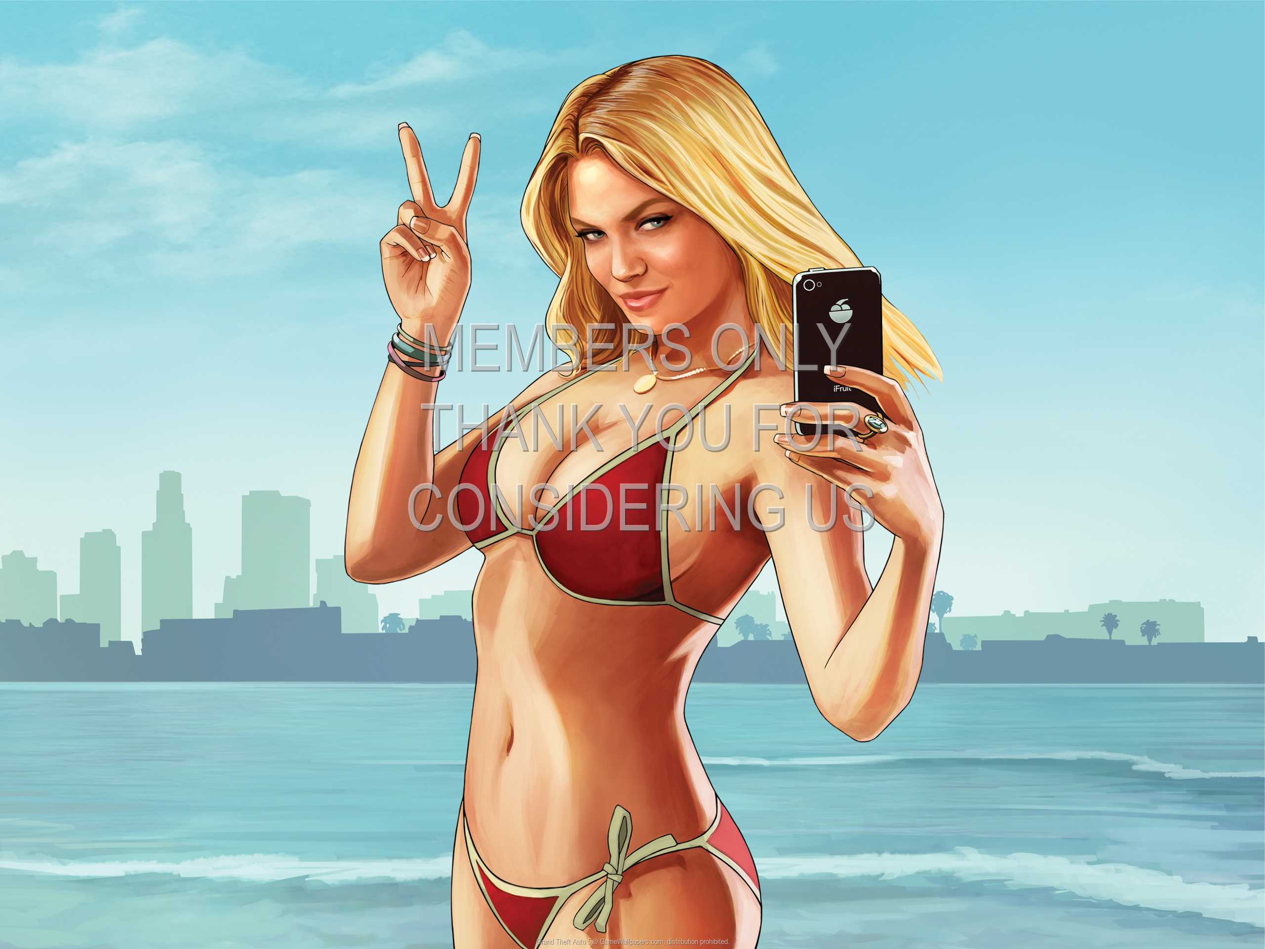 Grand Theft Auto 5 1080p Horizontal Mobiele achtergrond 01