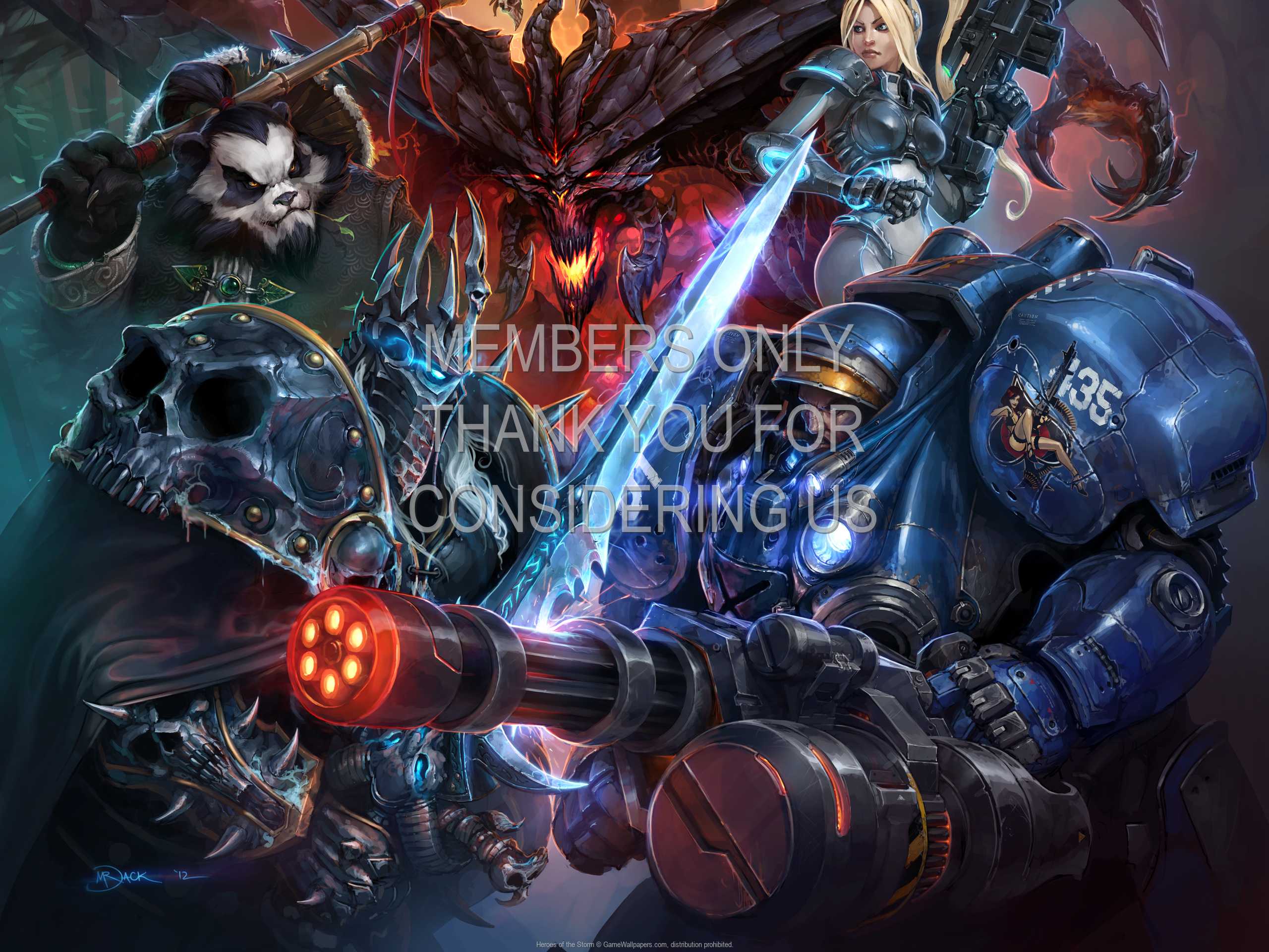Heroes of the Storm 1080p%20Horizontal Mobile wallpaper or background 01