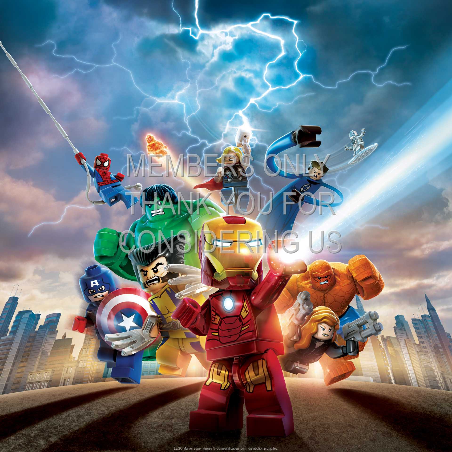 LEGO Marvel Super Heroes 1080p Horizontal Mvil fondo de escritorio 01