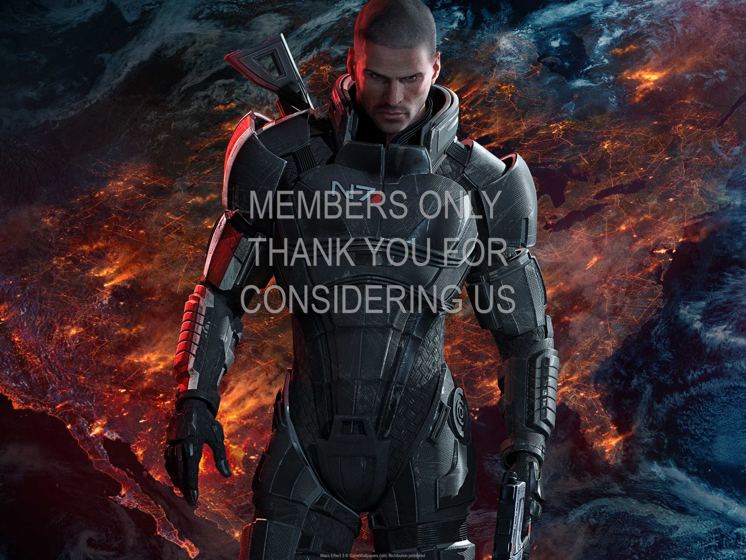 Mass Effect 3 1080p Horizontal Handy Hintergrundbild 01