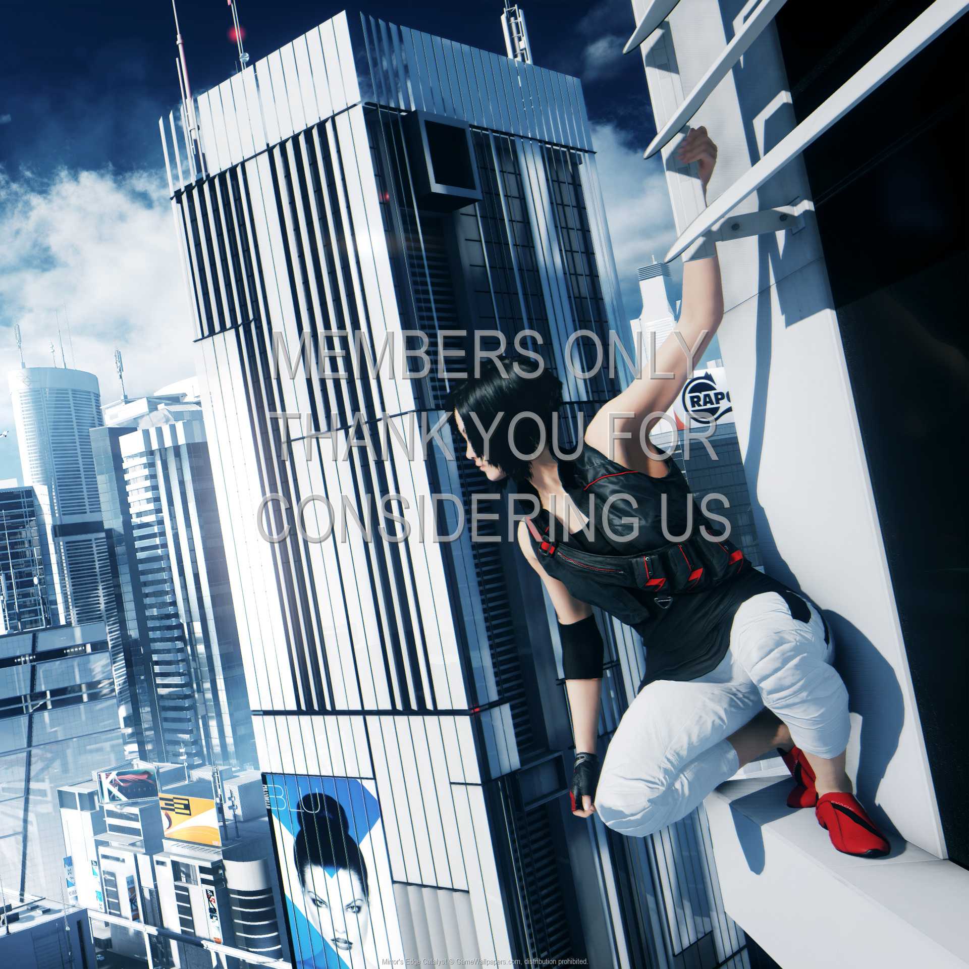 Mirror's Edge: Catalyst 1080p Horizontal Mobiele achtergrond 01