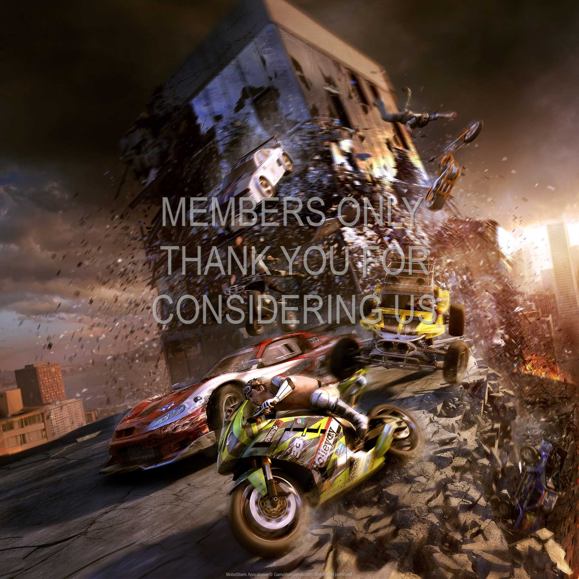 MotorStorm Apocalypse 1080p Horizontal Mobiele achtergrond 01