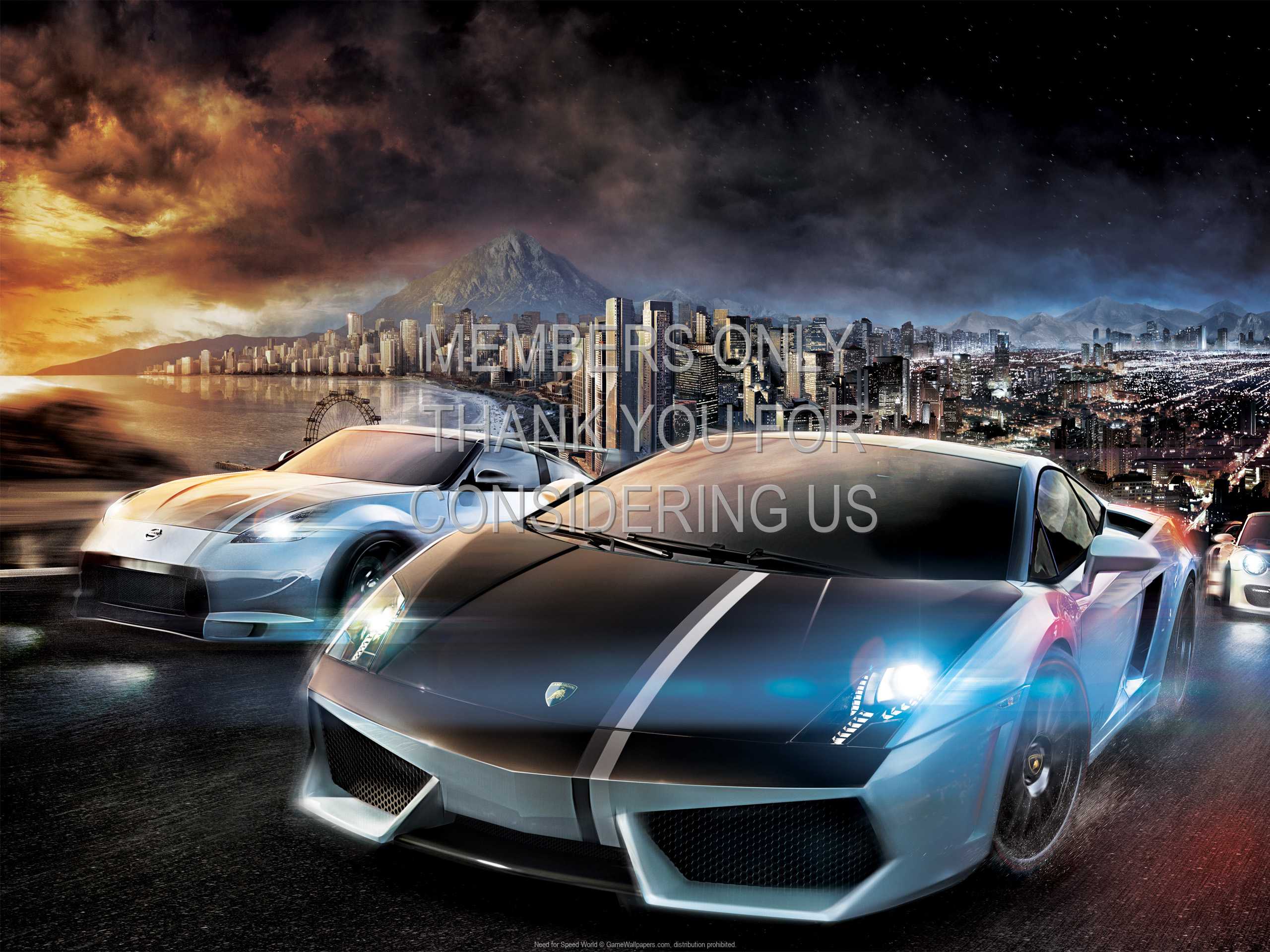 Need for Speed: World 1080p Horizontal Mobiele achtergrond 01