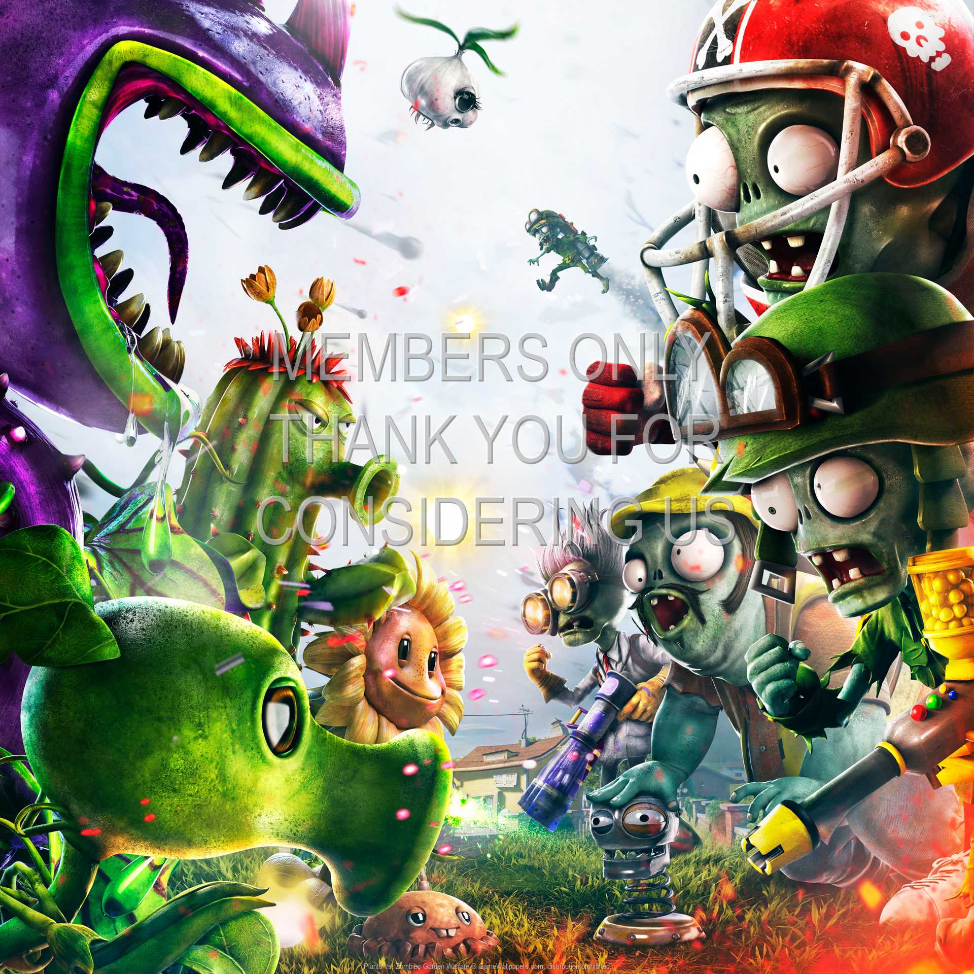 Plants vs. Zombies: Garden Warfare 1080p Horizontal Mobile wallpaper or background 01