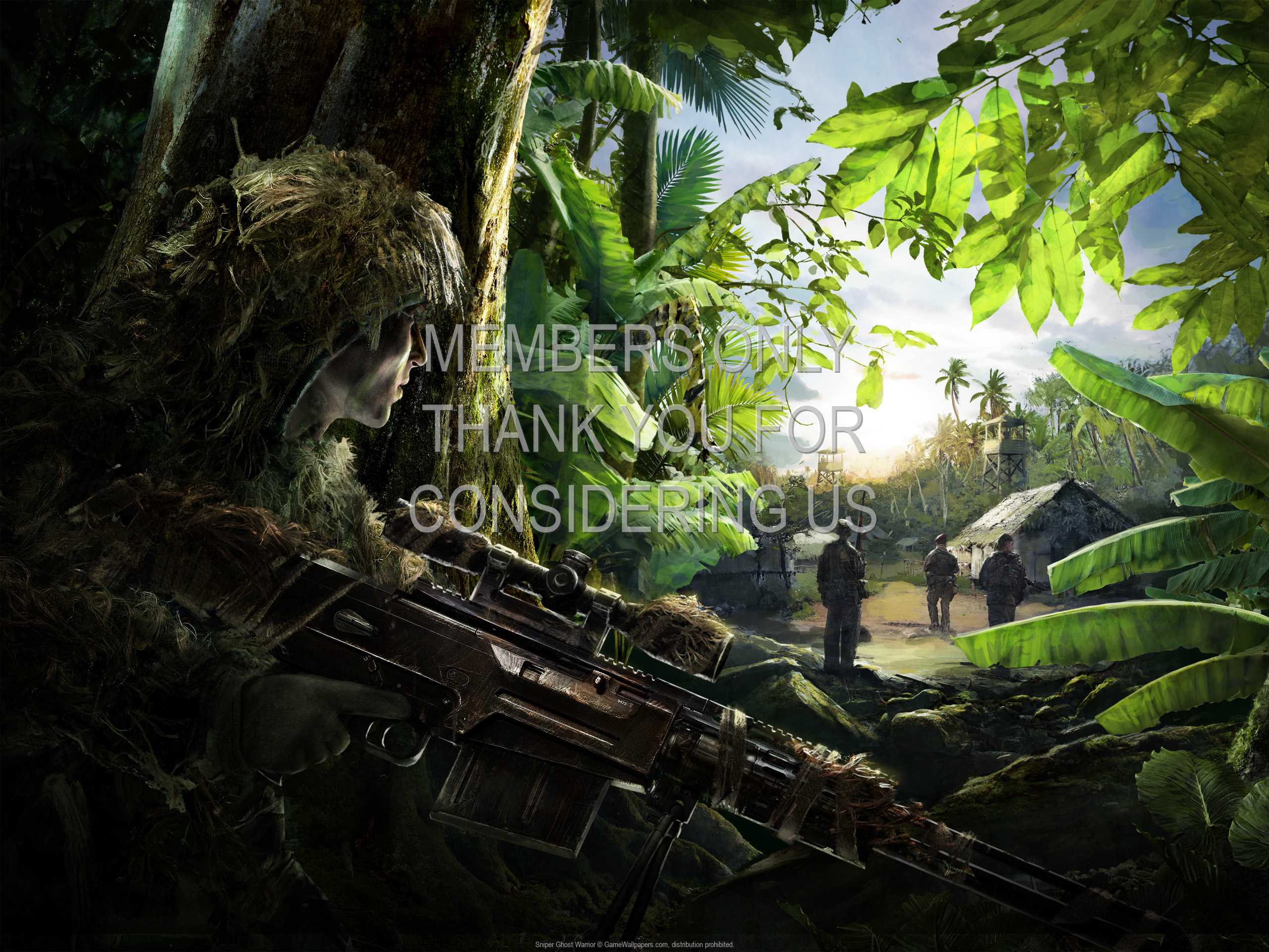 Sniper: Ghost Warrior 1080p Horizontal Mobiele achtergrond 01