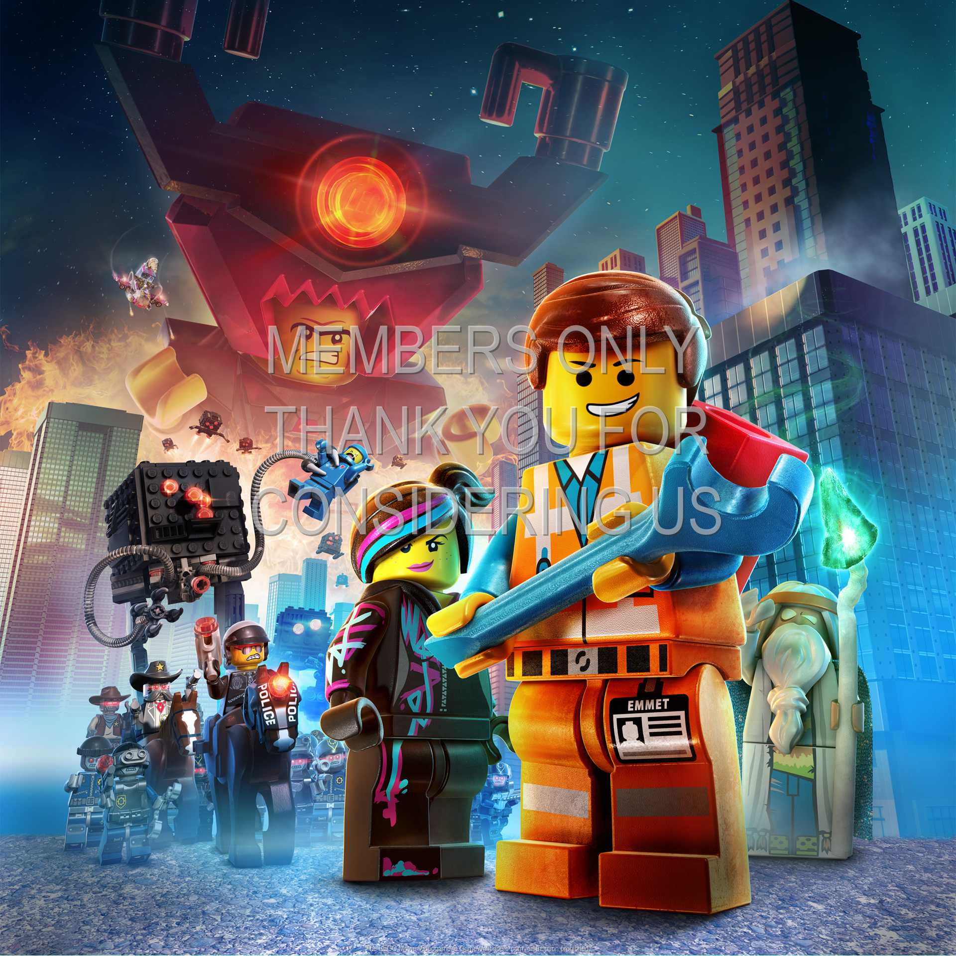 The LEGO Movie Videogame 1080p%20Horizontal Mobiele achtergrond 01