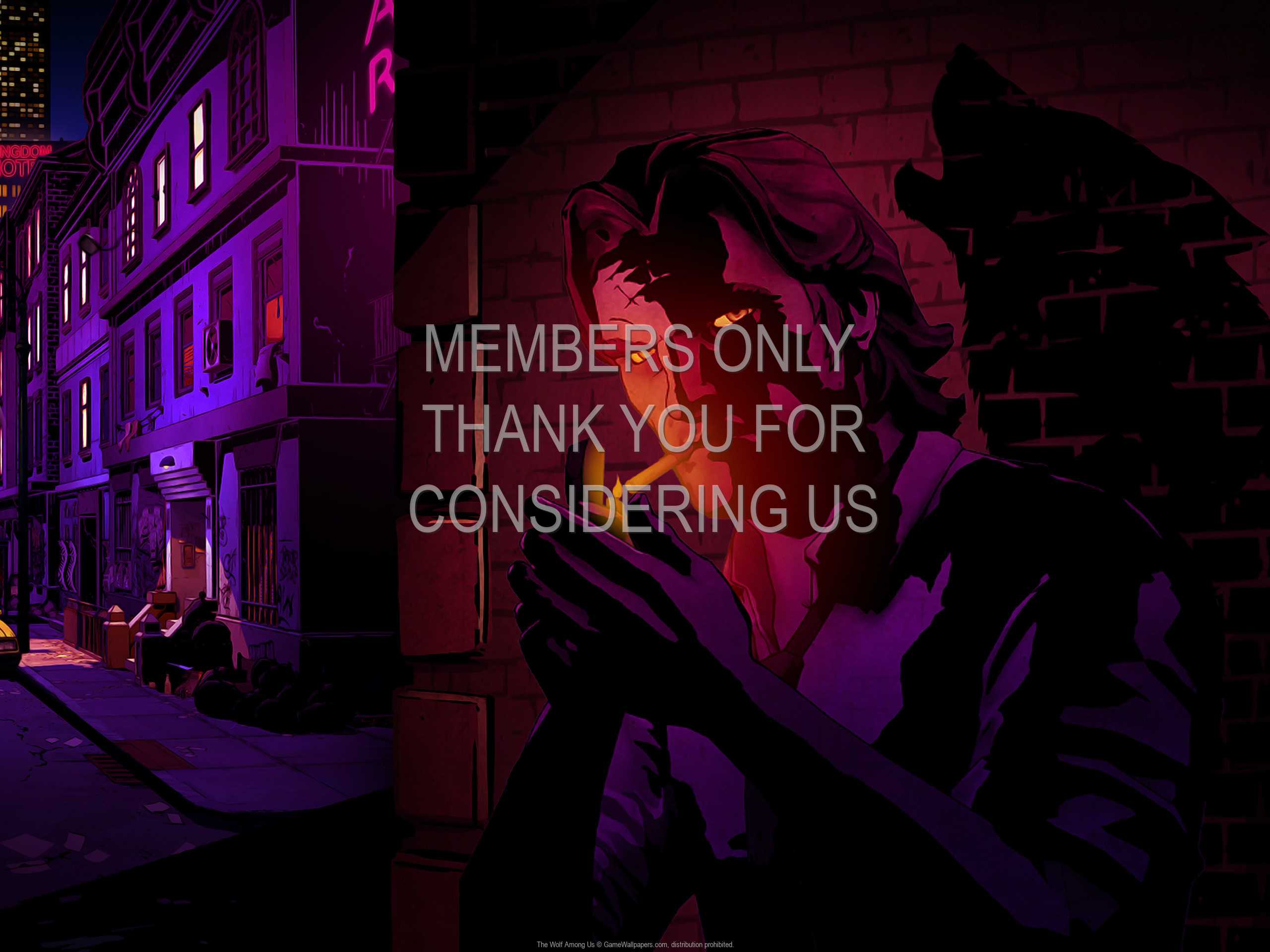 The Wolf Among Us 1080p Horizontal Mobile wallpaper or background 01