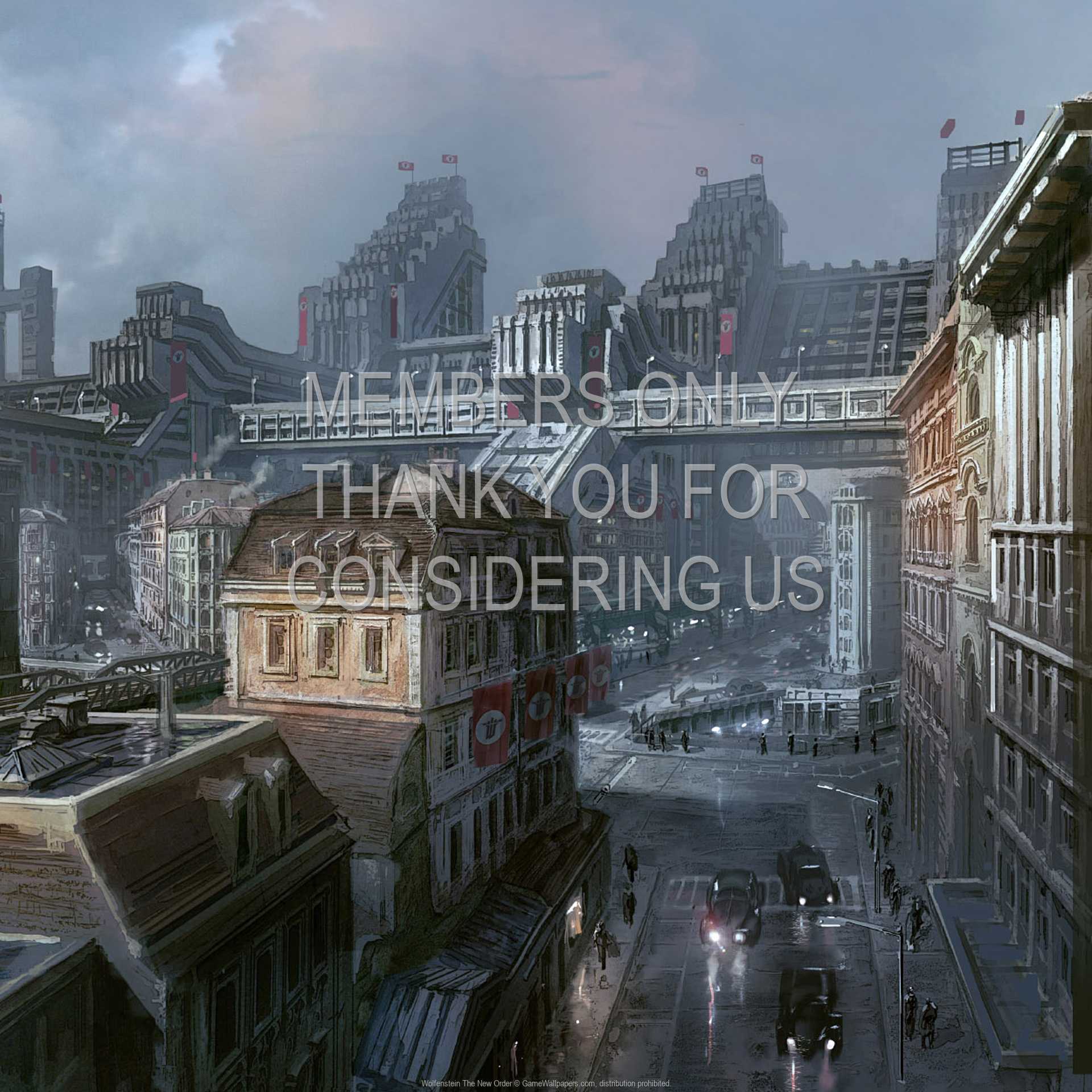 Wolfenstein: The New Order 1080p Horizontal Handy Hintergrundbild 01