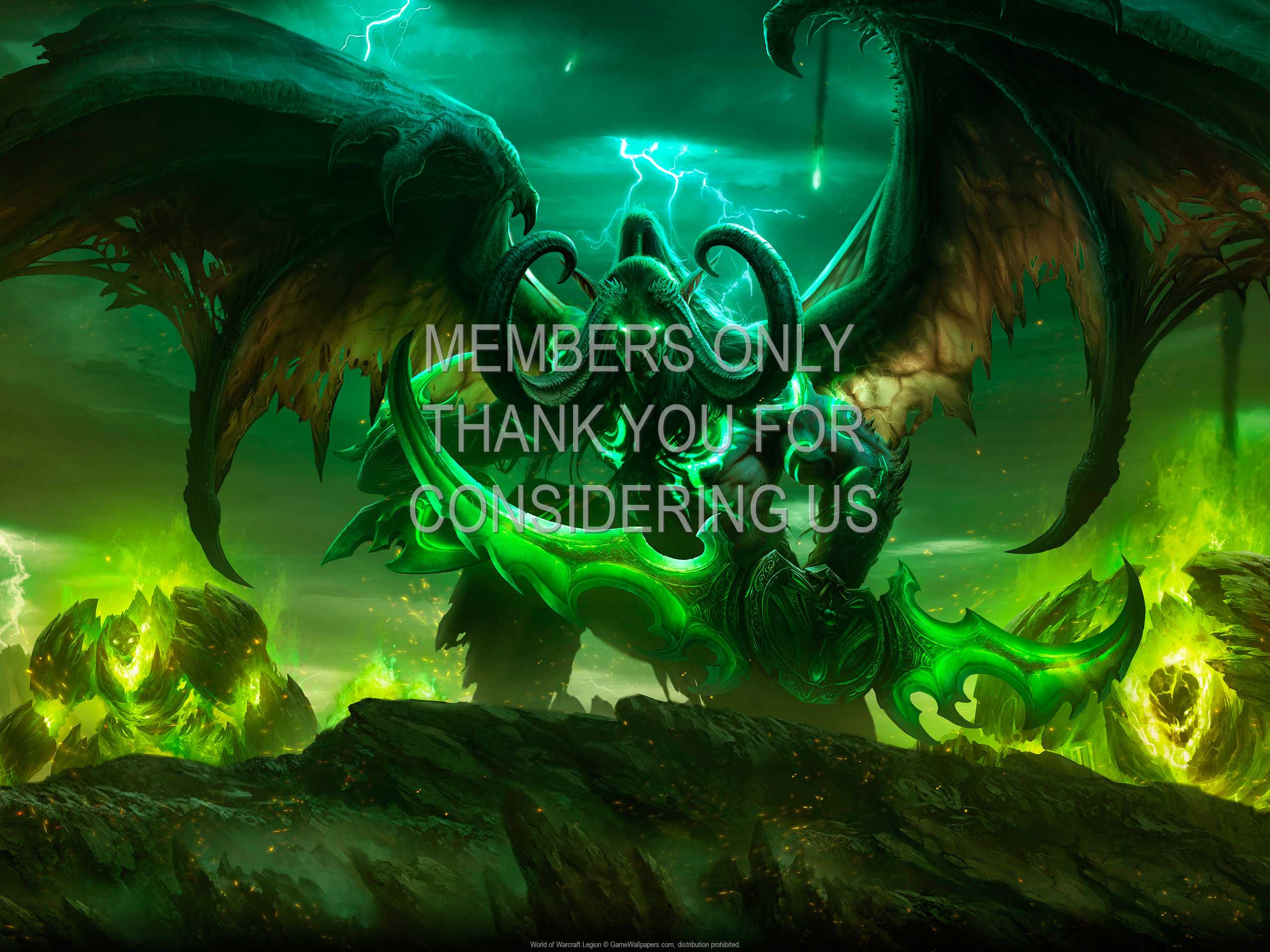 World of Warcraft: Legion 1080p Horizontal Handy Hintergrundbild 01