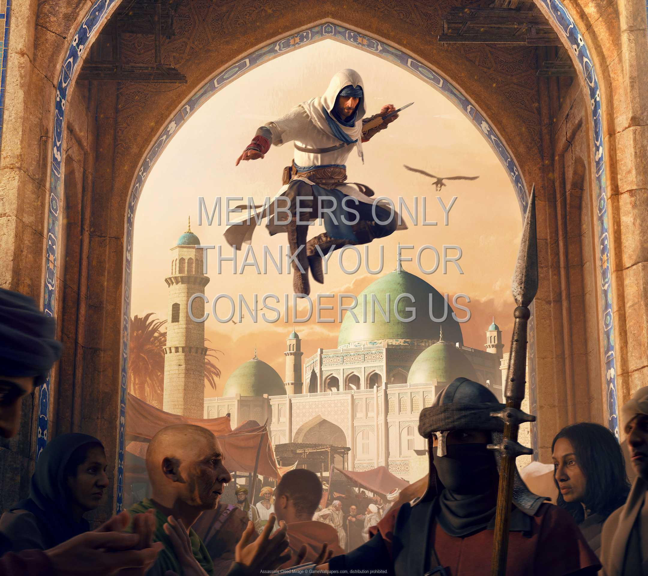 Assassin's Creed: Mirage 1080p Horizontal Mobiele achtergrond 01