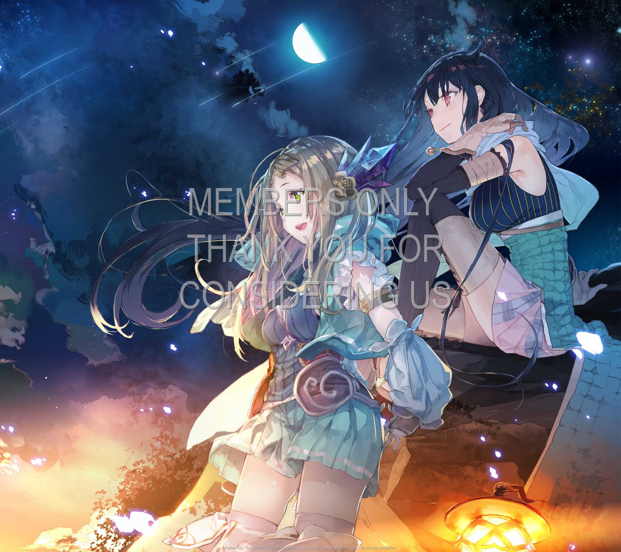 Atelier Firis: The Alchemist and the Mysterious Journey 1080p Horizontal Mobile fond d'cran 01