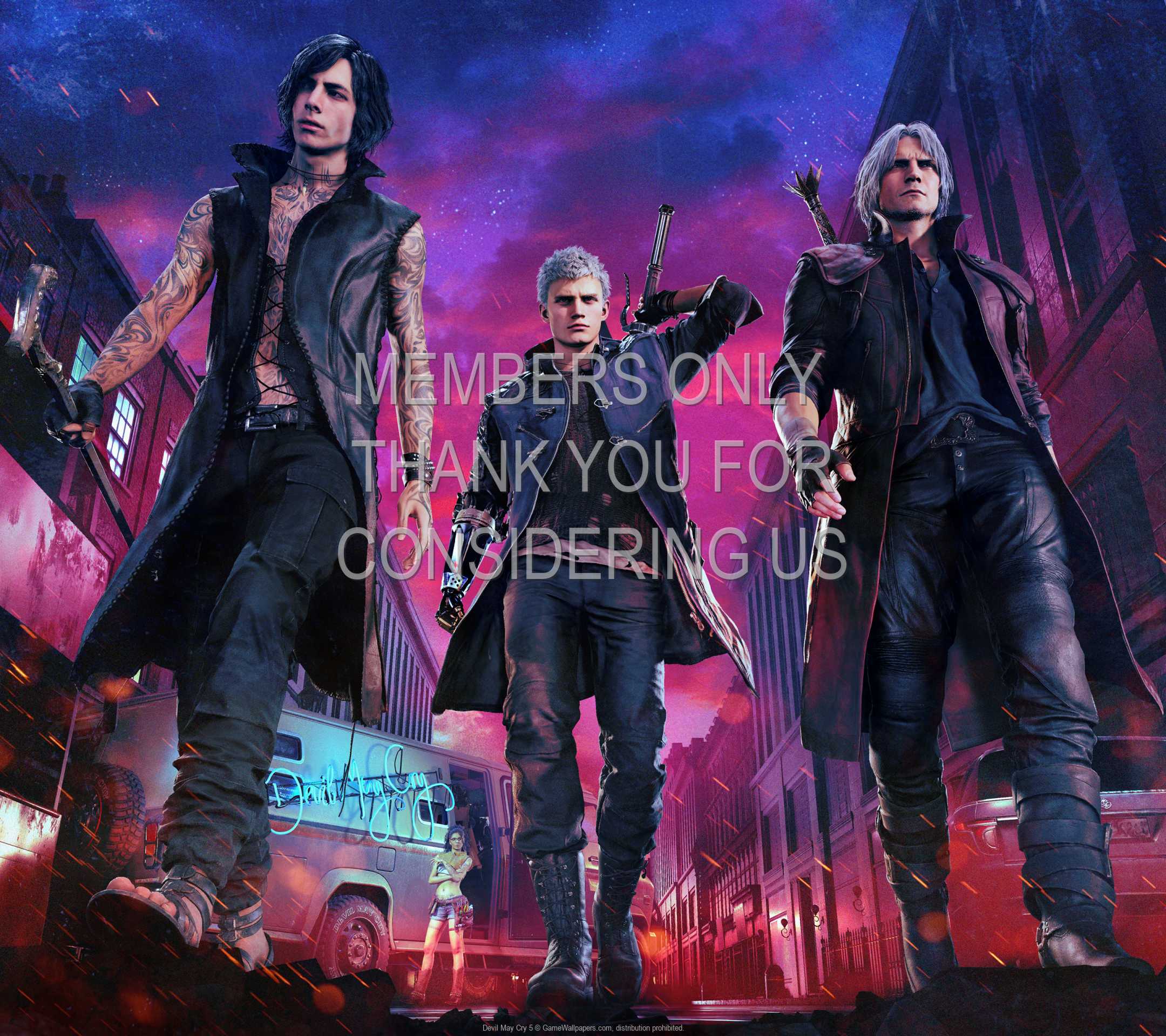Devil May Cry 5 1080p Horizontal Mobile wallpaper or background 01