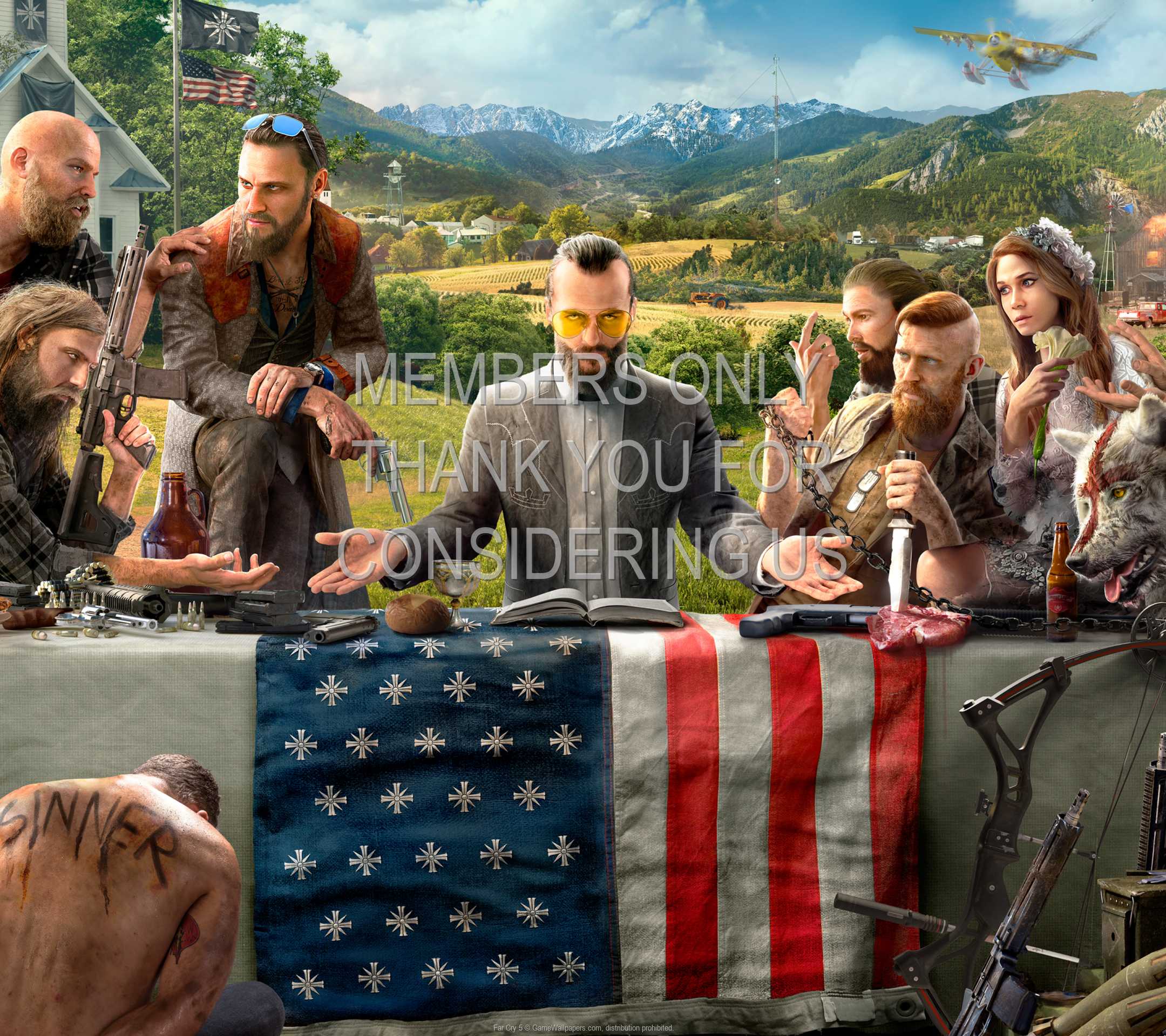 Far Cry 5 1080p Horizontal Mobile wallpaper or background 01