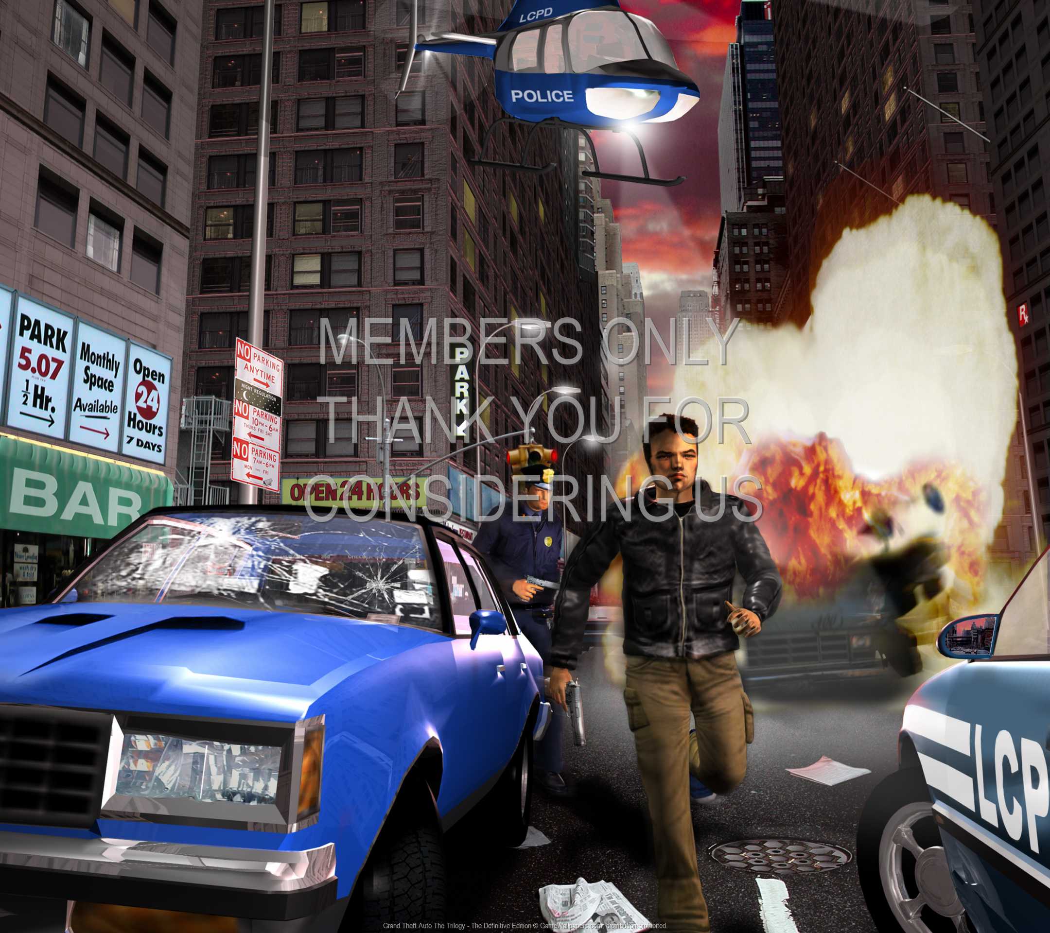 Grand Theft Auto: The Trilogy - The Definitive Edition 1080p Horizontal Mobiele achtergrond 01