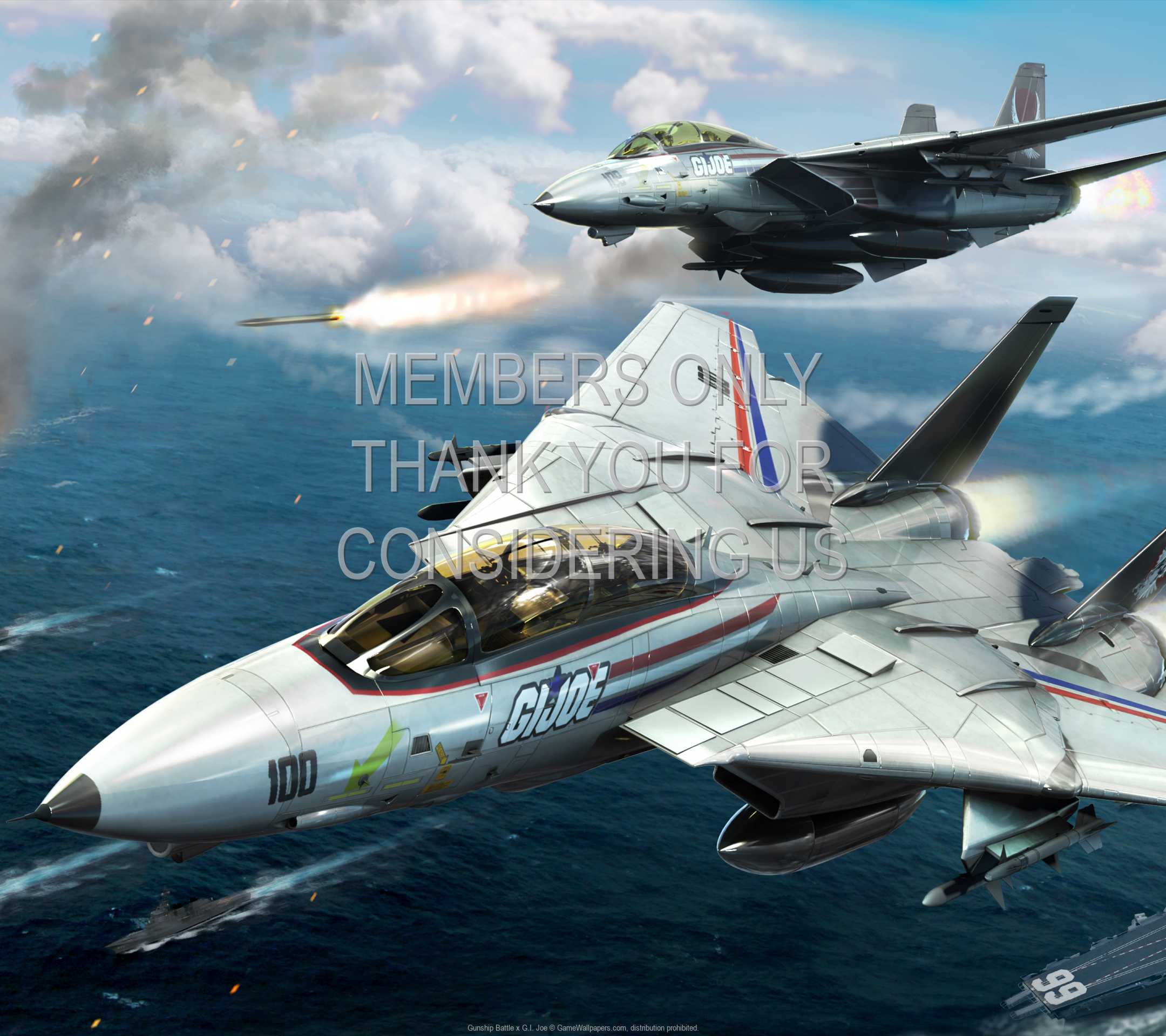 Gunship Battle x G.I. Joe 1080p Horizontal Mobile fond d'cran 01
