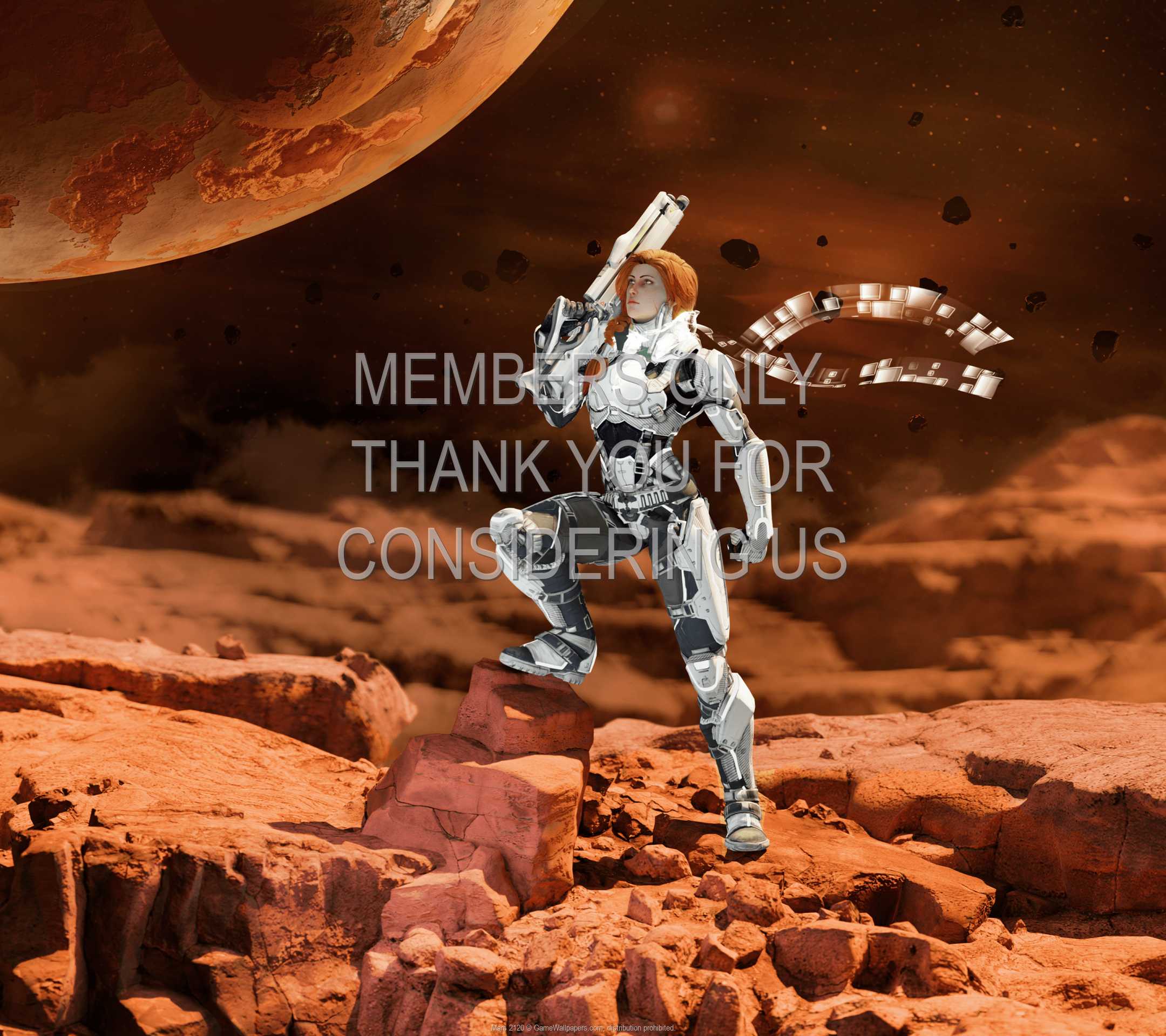 Mars 2120 1080p Horizontal Handy Hintergrundbild 01