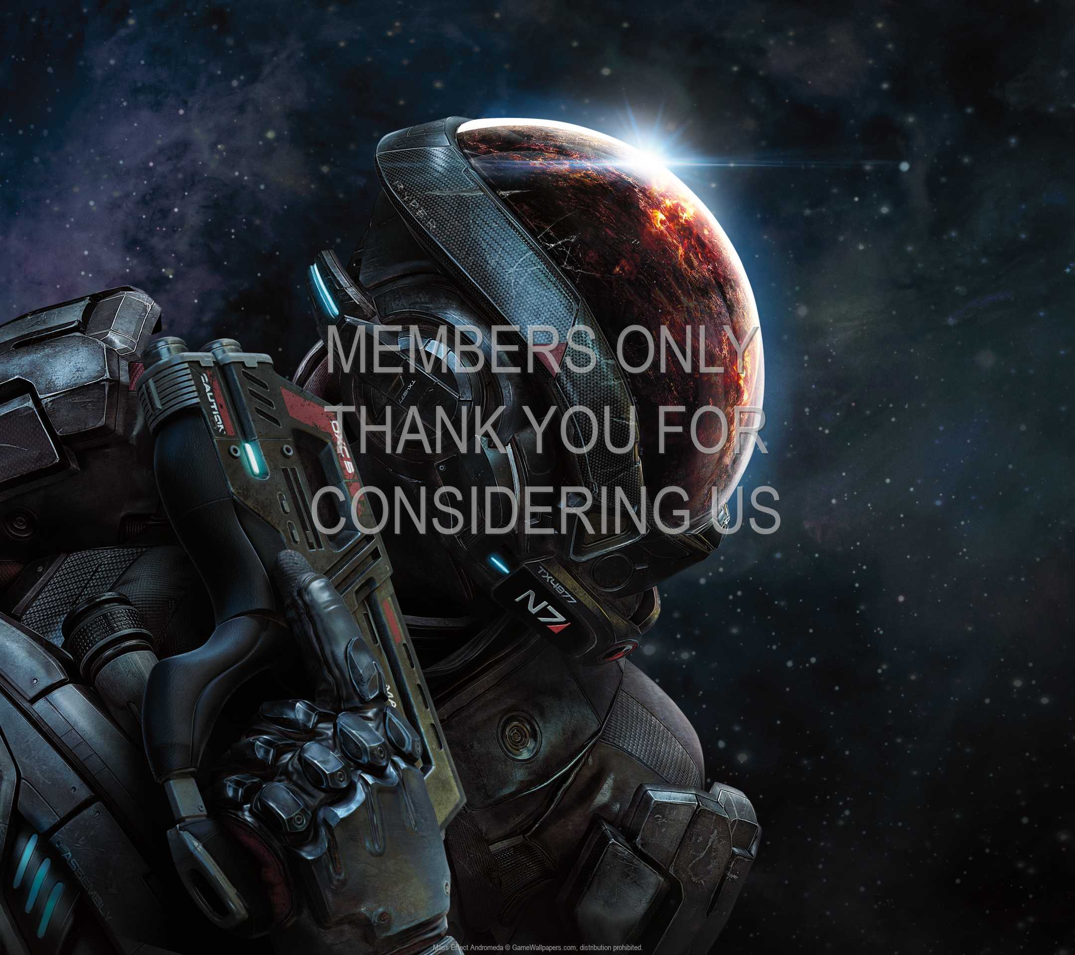 Mass Effect: Andromeda 1080p Horizontal Mobile fond d'cran 01