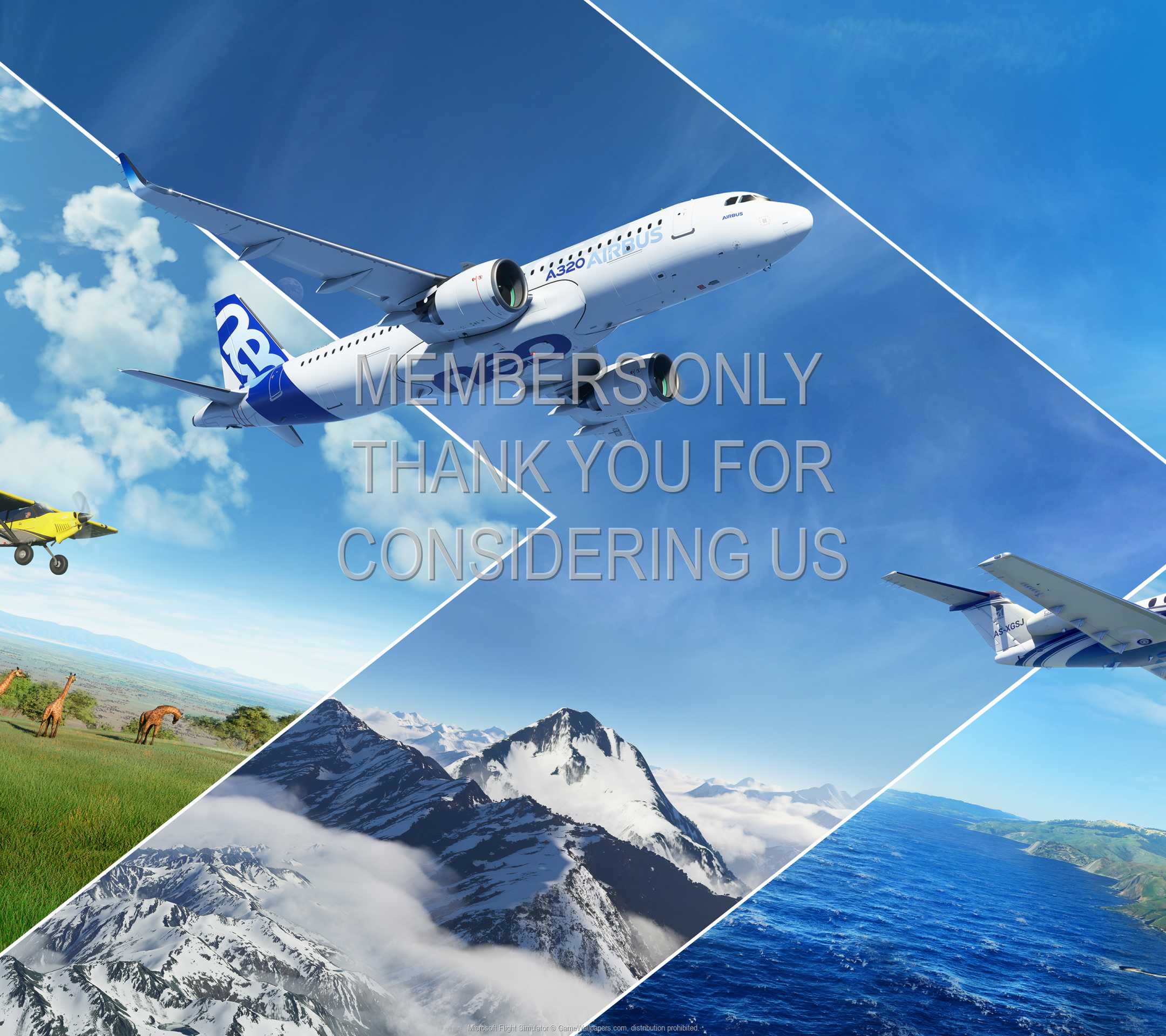 Microsoft Flight Simulator 1080p Horizontal Mobile wallpaper or background 01