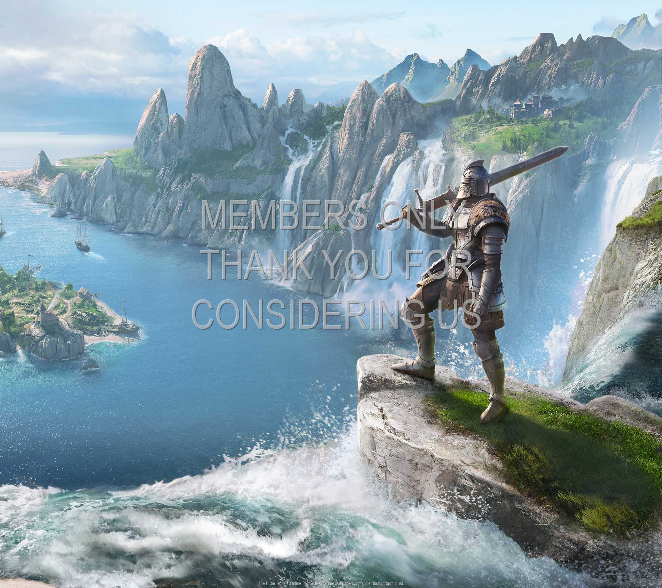 The Elder Scrolls Online: High Isle 1080p Horizontal Mobiele achtergrond 01