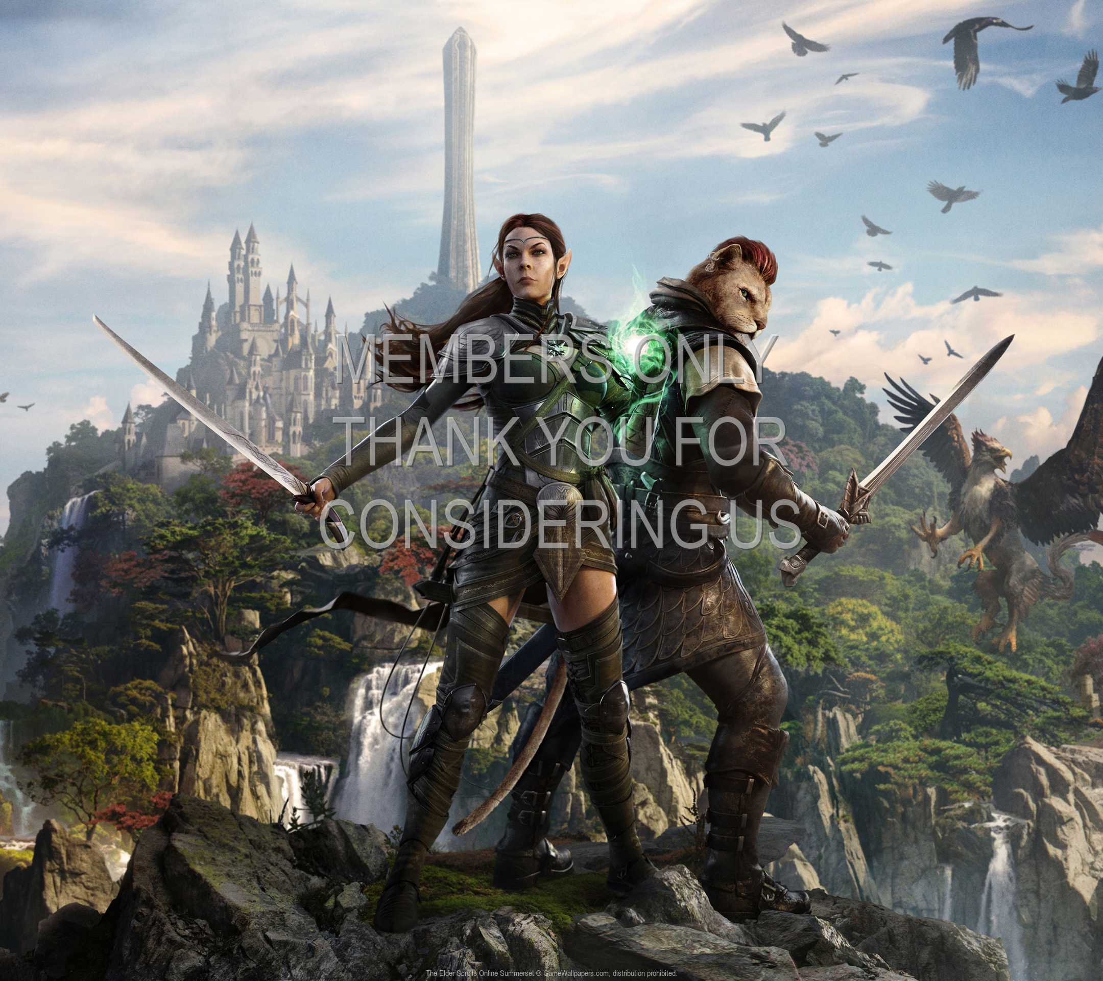 The Elder Scrolls Online: Summerset 1080p Horizontal Mobiele achtergrond 01