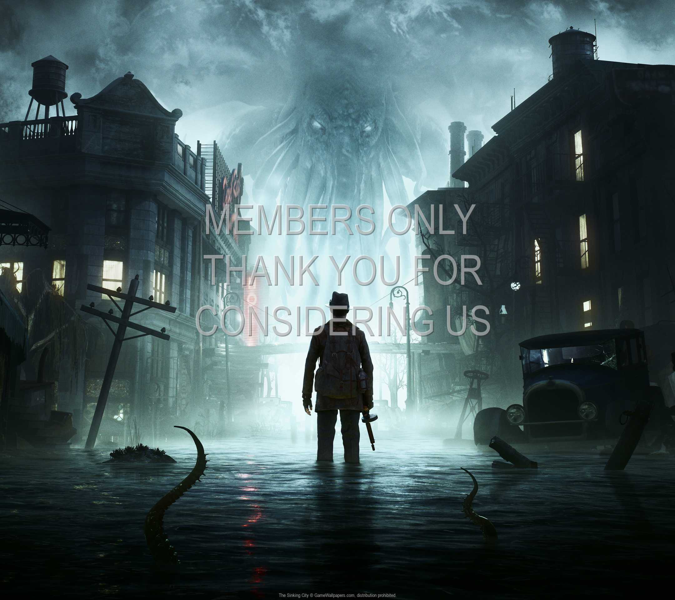 The Sinking City 1080p Horizontal Mobiele achtergrond 01