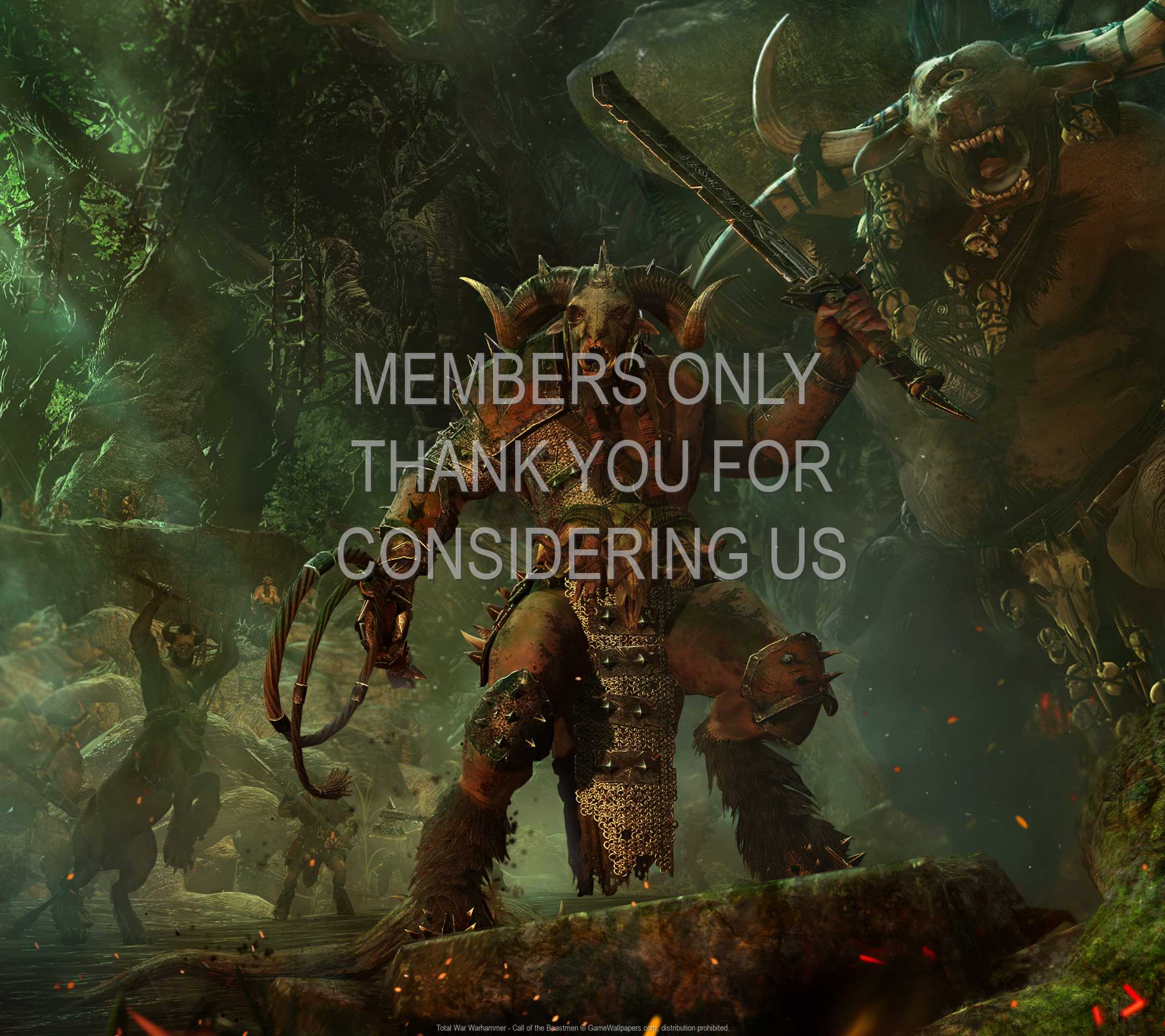 Total War: Warhammer - Call of the Beastmen 1080p Horizontal Handy Hintergrundbild 01